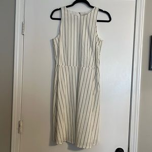A New Day white striped dress - Size Medium